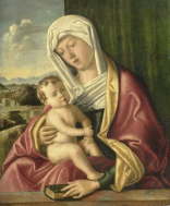 ジョヴァンニ・ベリーニ　「　聖母子　」　1490-1520